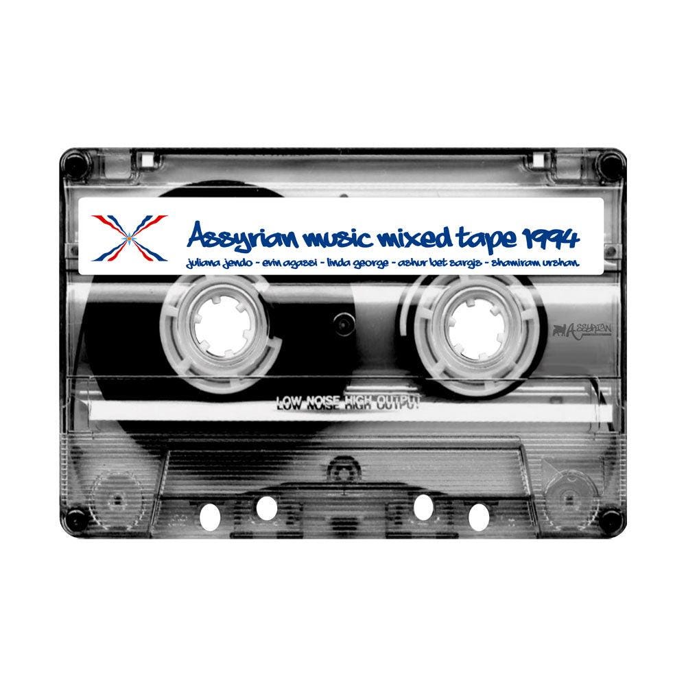 Assyrian 90's Mixed Tape Hoodie