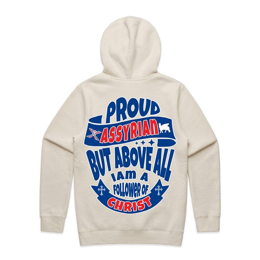 Proud Assyrian Coloured Men's Hoodie