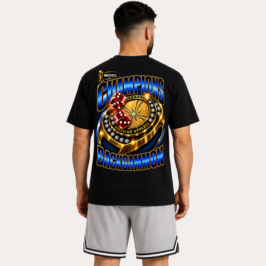 Assyrian Apparel Backgammon Champions Ring