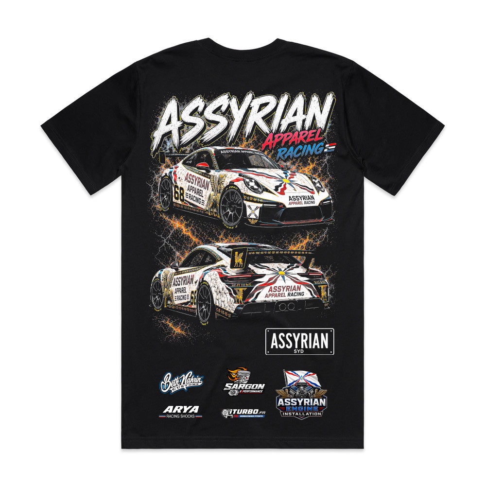 Assyrian Apparel Racing Tee