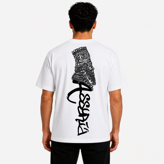 King Sargon White Men's Tee